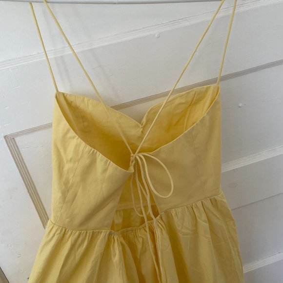 Reformation Yellow Midi Dress - Picture 9 of 11